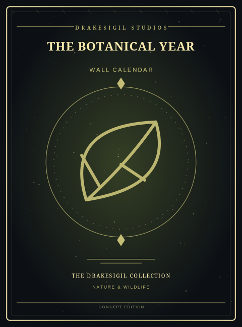 The Botanical Year concept cover