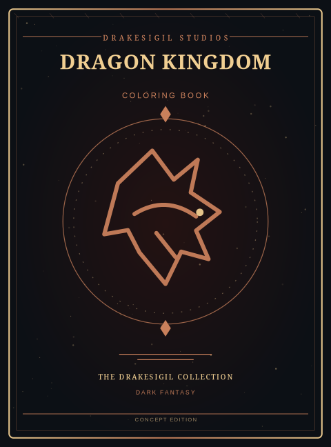 Dragon Kingdom concept book cover