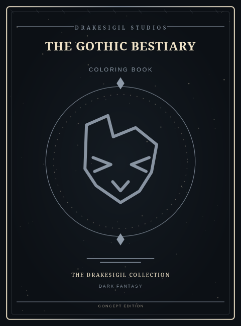 The Gothic Bestiary concept cover