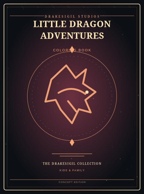 Little Dragon Adventures concept cover