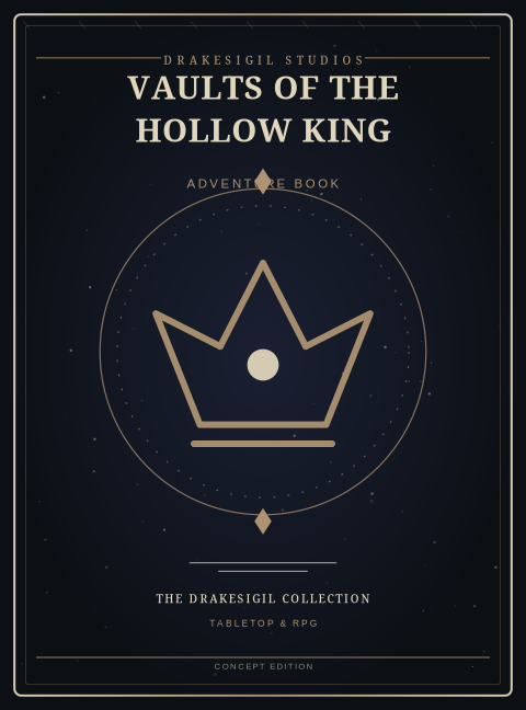 Vaults of the Hollow King concept cover