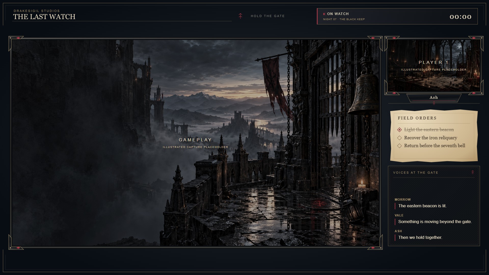 Solo Watch layout with gameplay, facecam, quest objectives and chat