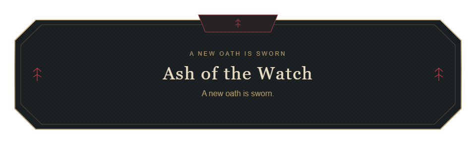 Dark fantasy alert frame