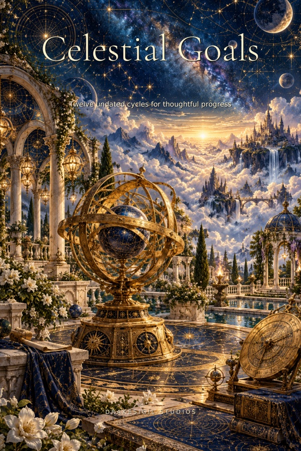 Celestial Goals original production cover