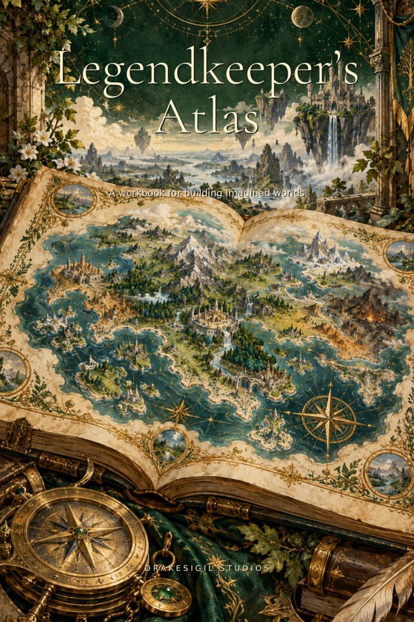 Legendkeeper’s Atlas original production cover