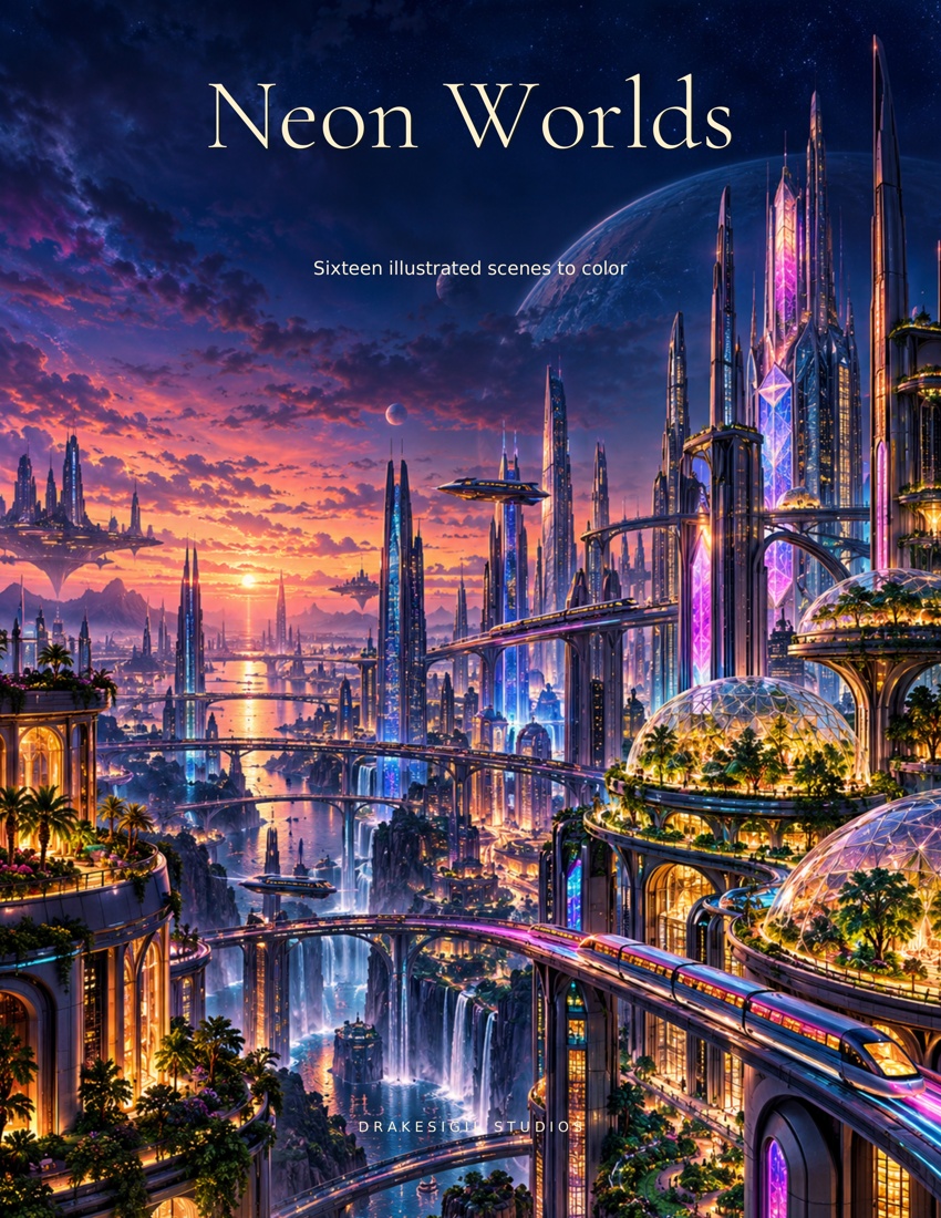 Neon Worlds cover