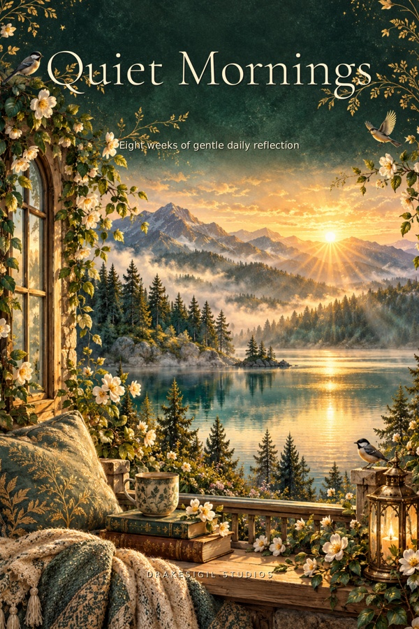 Quiet Mornings original production cover