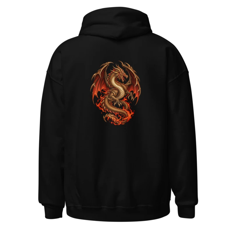 Supplier product view of Ember Sovereign Hoodie in Black