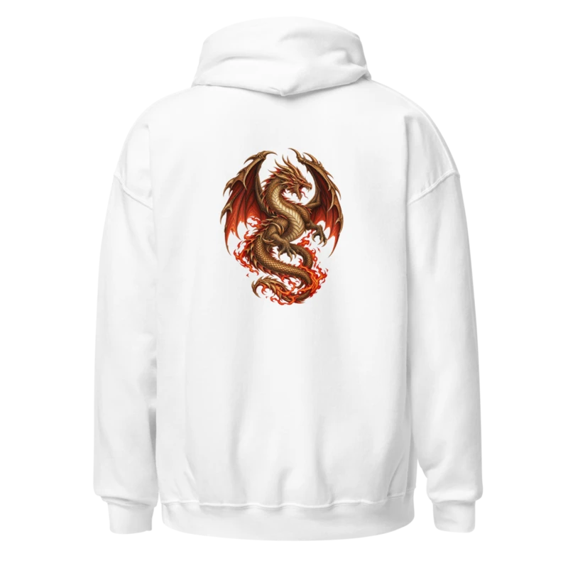 Ember Sovereign Hoodie in White