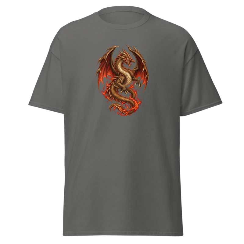 Ember Sovereign T-Shirt in Charcoal