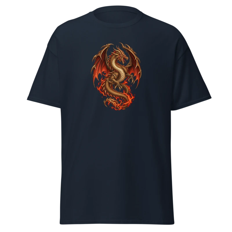 Ember Sovereign T-Shirt in Navy