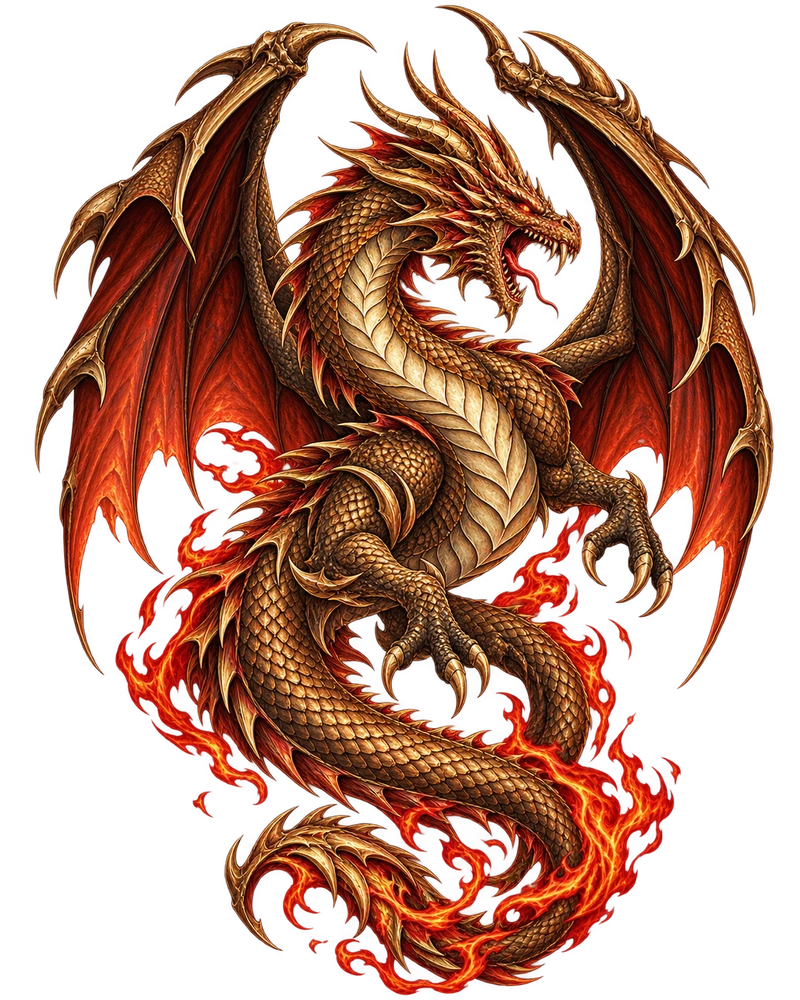 Ember Sovereign original apparel artwork
